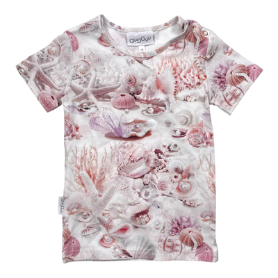 Gugguu t-shirt, seashell | 98cm