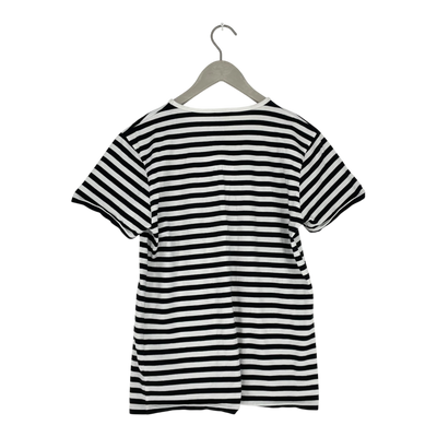Marimekko stripe t-shirt, black/white | woman S