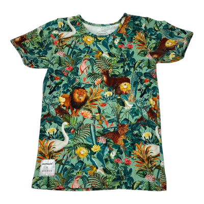 Metsola t-shirt, jungle | 128cm