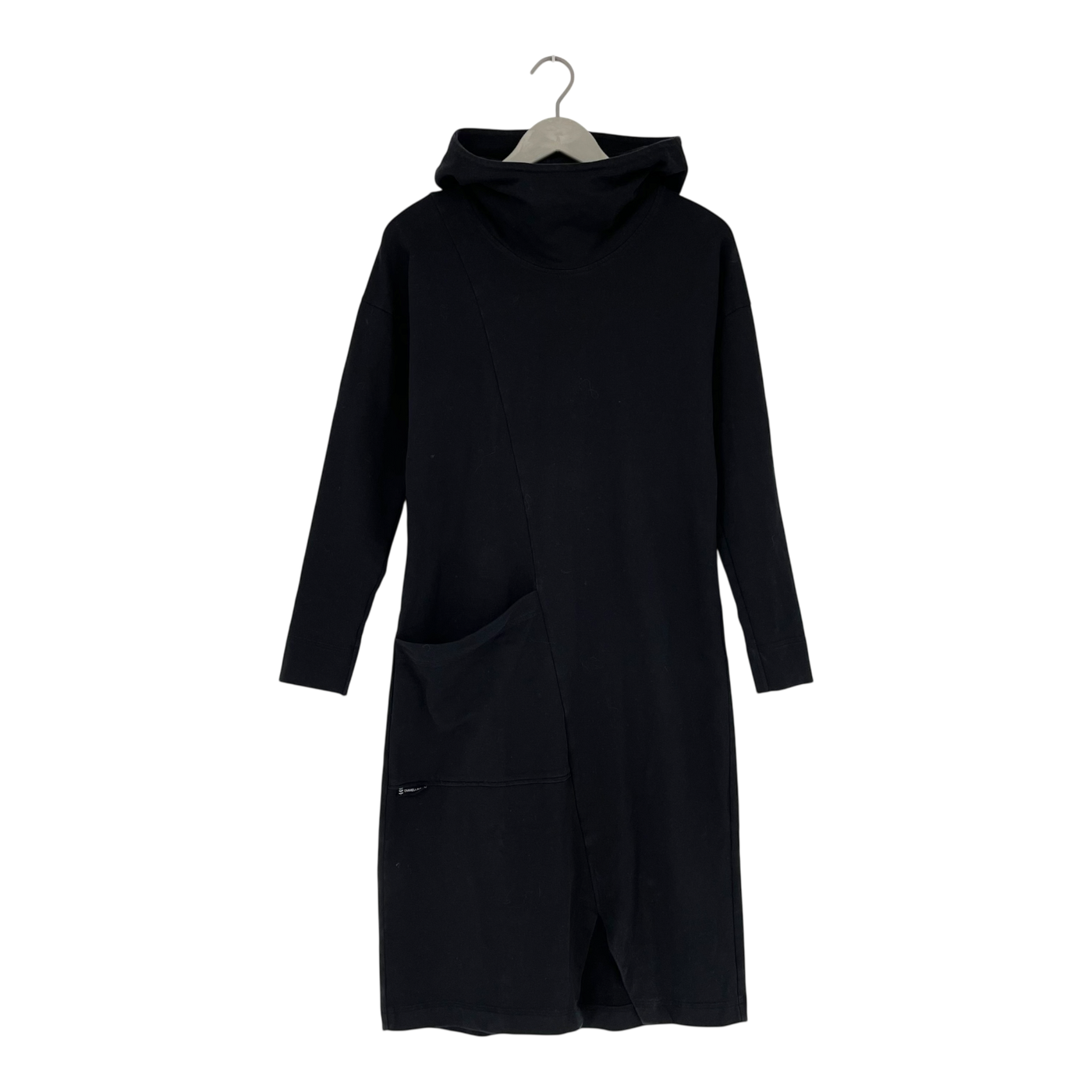Ommellinen hoodie dress, black | woman XS