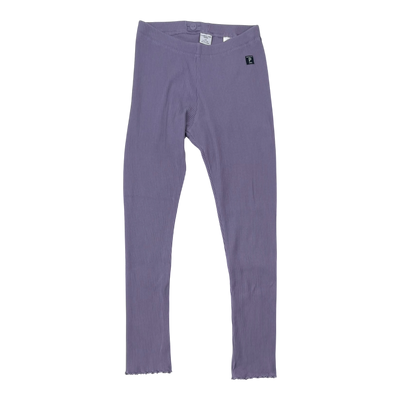 Polarn O. Pyret rib leggings, lilac | 140cm