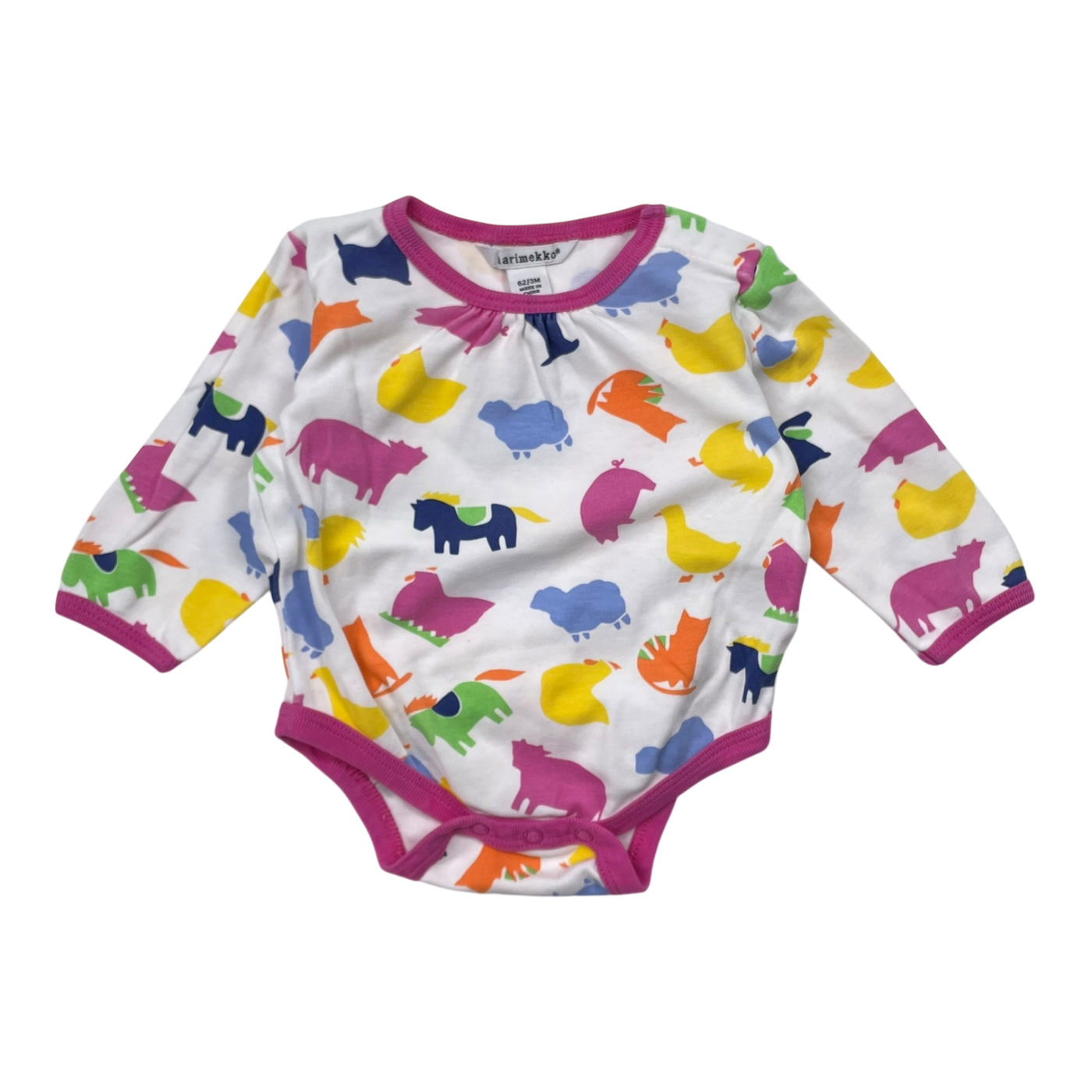 Marimekko body, animals | 62cm