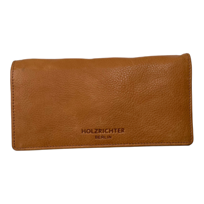 Holzrichter leather wallet, caramel