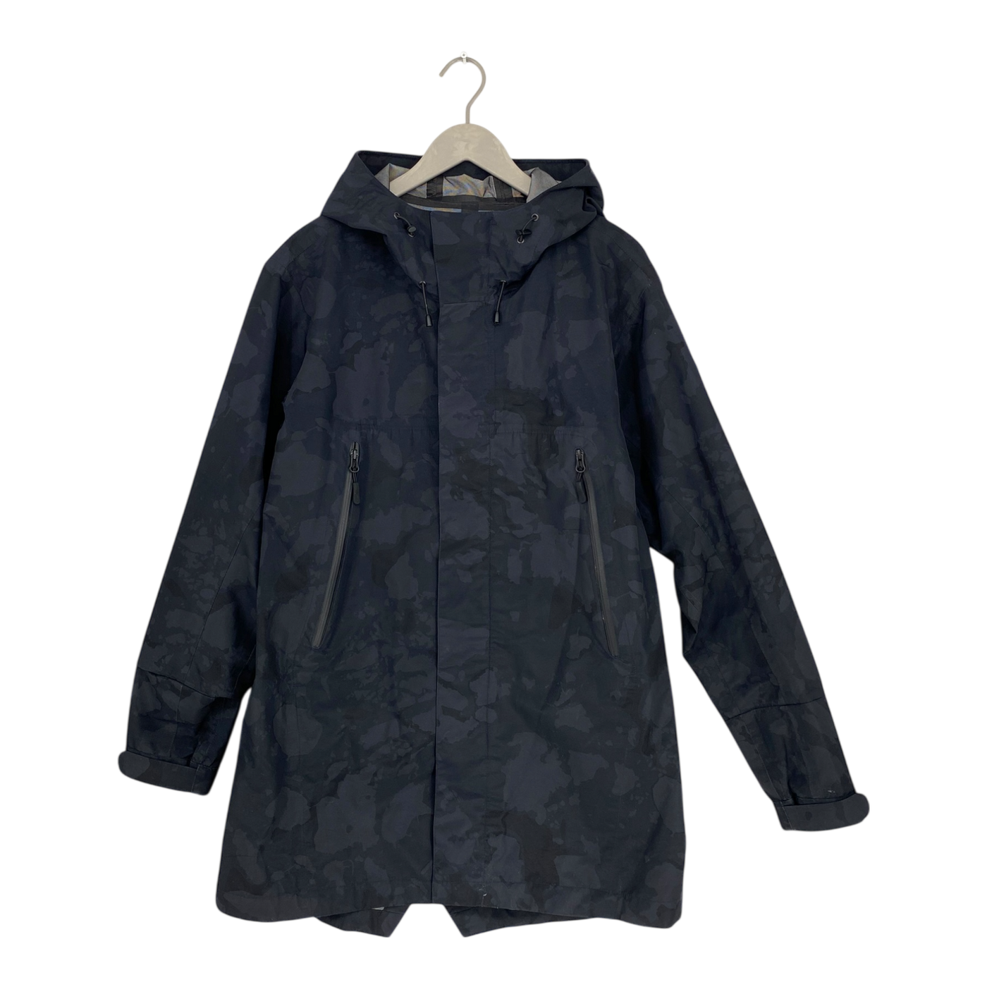 Makia parka jacket, black/grey | man M