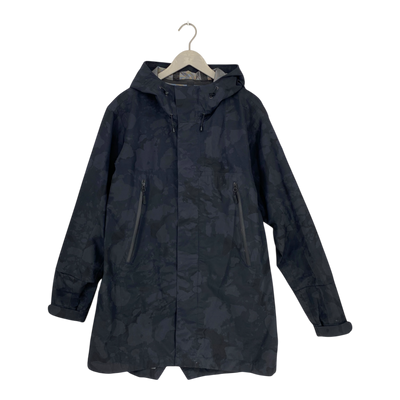 Makia parka jacket, black/grey | man M