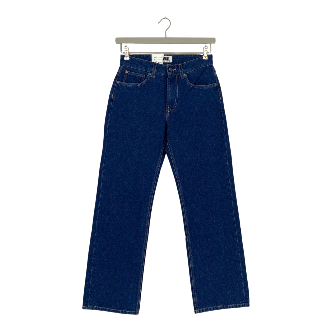 Mud Jeans emma mid loose jeans, denim blue | woman 27/30