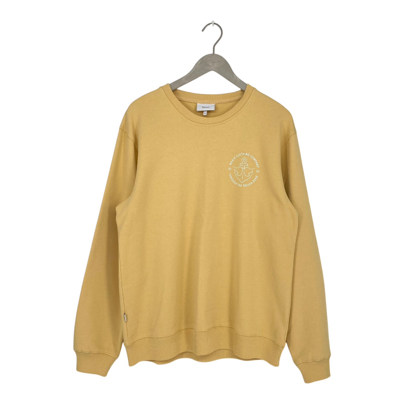 Makia pocket sweatshirt, amber | unisex M