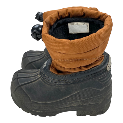 Reima loskari winter duck boots, brown | 22