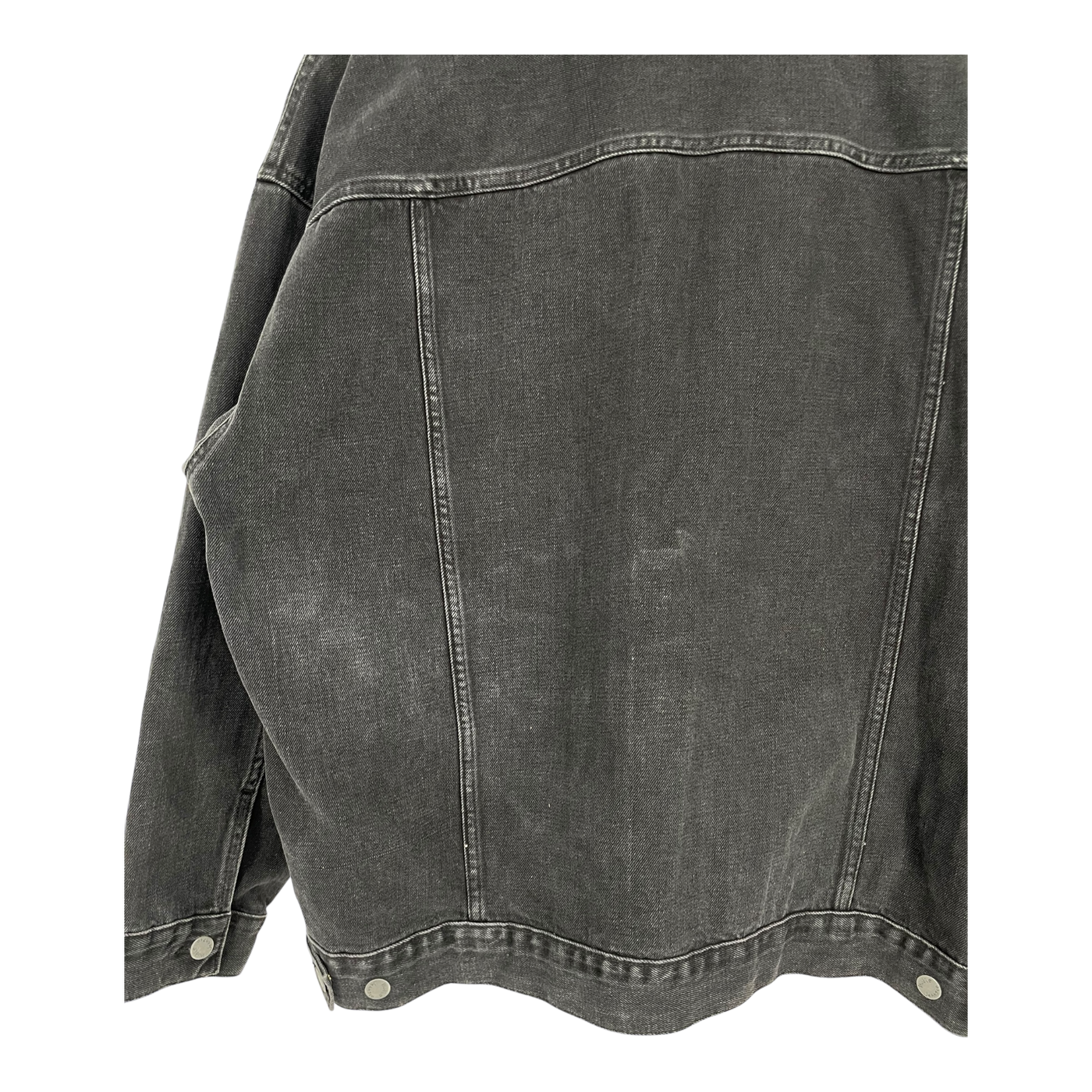 Nudie Jeans denim jacket, black | unisex L