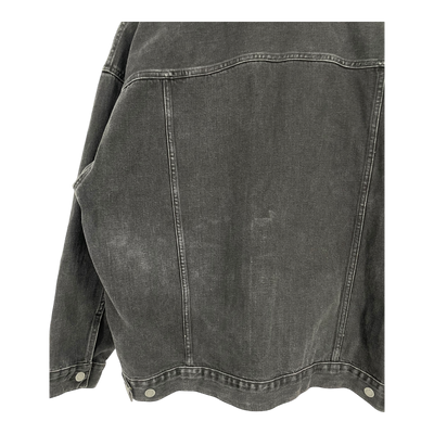 Nudie Jeans denim jacket, black | unisex L