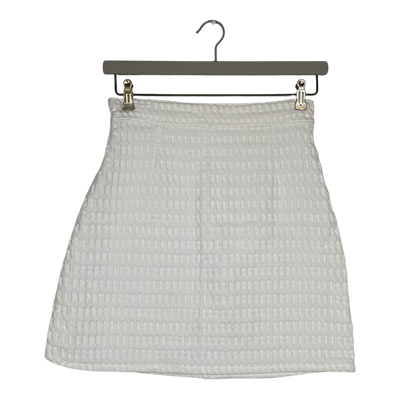 Aniela Parys miriam waffle skirt, white | woman S