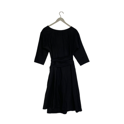 Nakoa cloe linen dress, black | woman XS