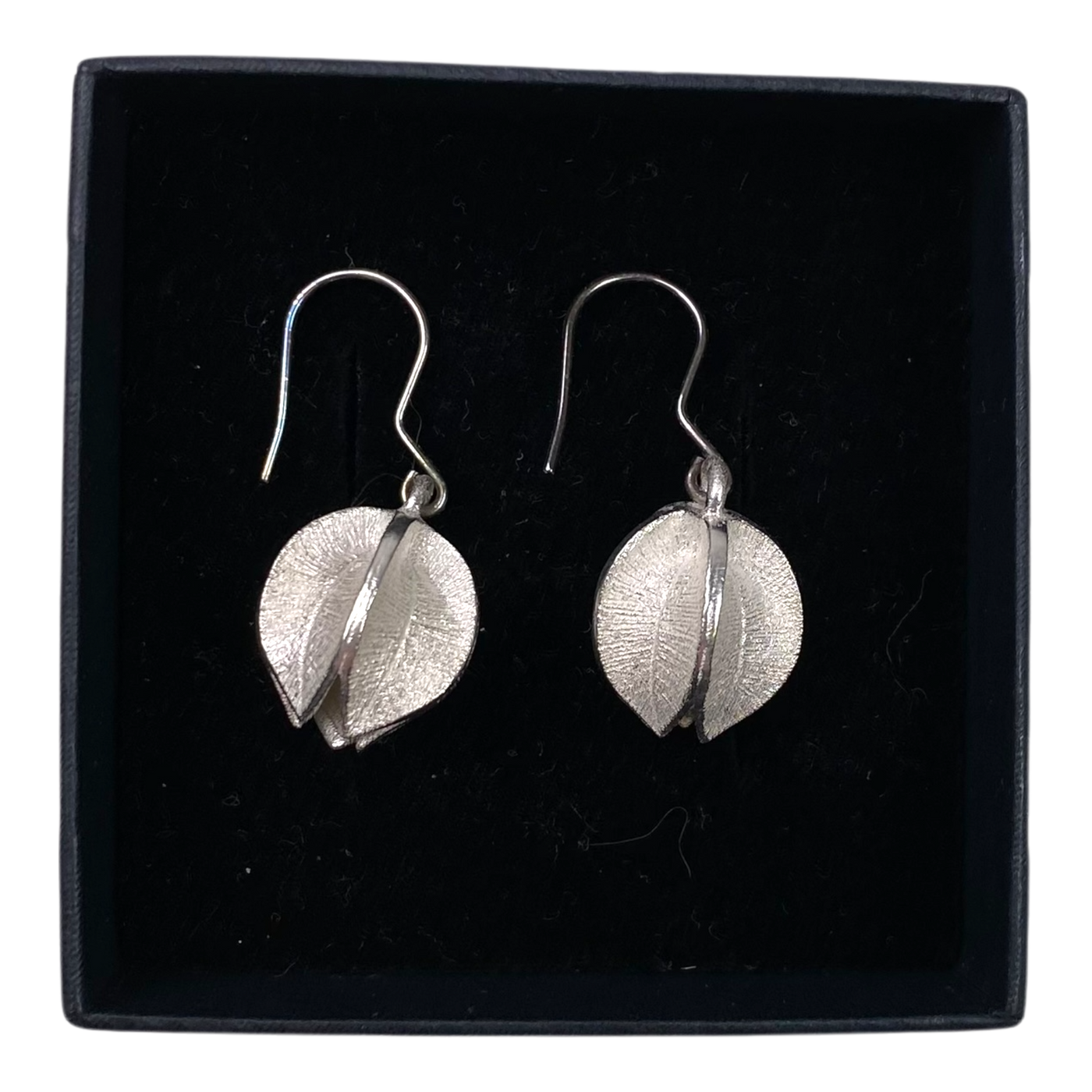 Kalevala Koru Lumikukka earrings, silver