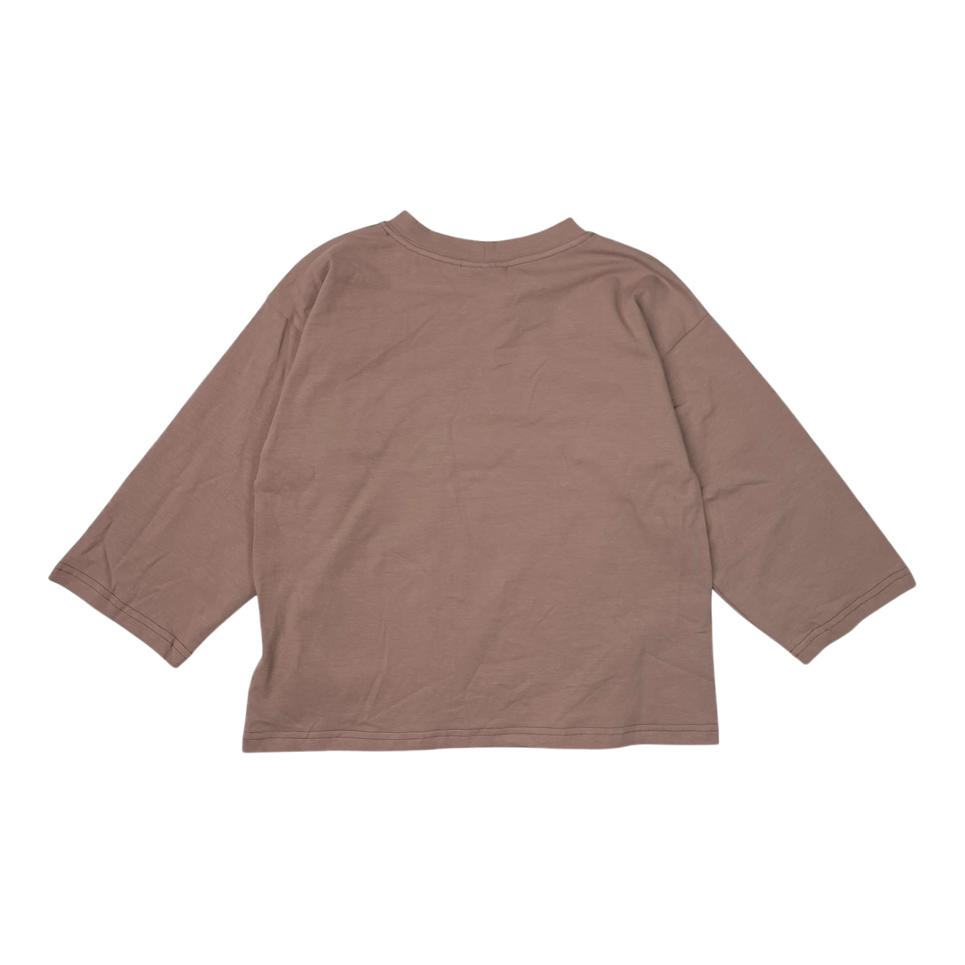 Laiska Ebba gro shirt, taupe | 110/116cm