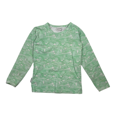 Metsola shirt, green wind | 110cm