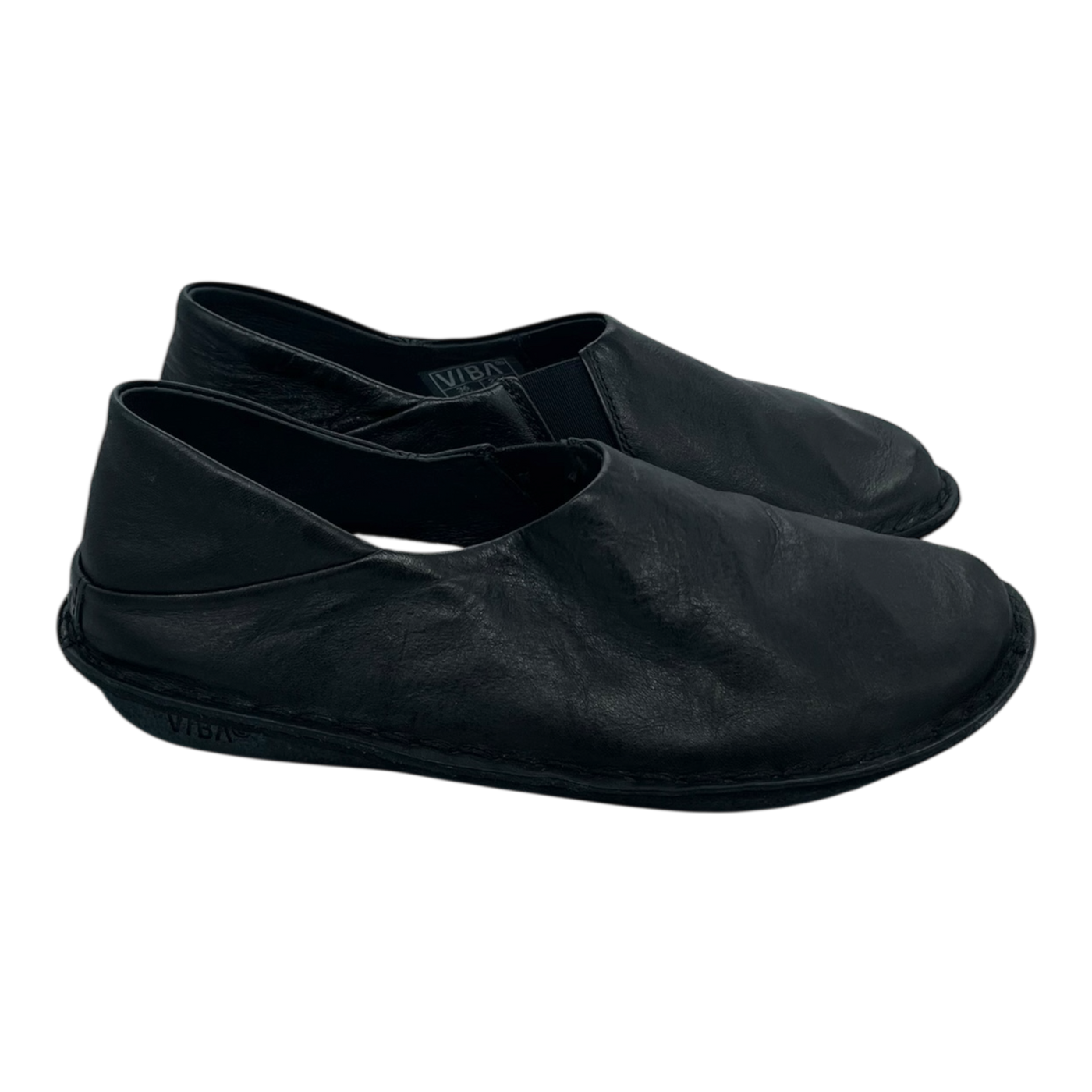 VIBAe Zuma leather shoes, preto black | 36
