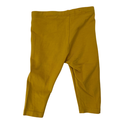 Polarn O. Pyret leggings, mustard yellow | 68cm