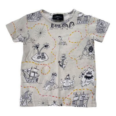 Aarre t-shirt, cream | 86/92cm