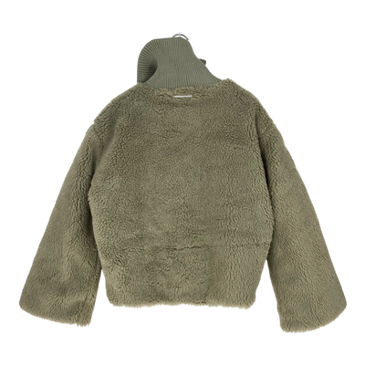 Embassy of Bricks and Logs korsika teddy bomber, tea green | unisex S