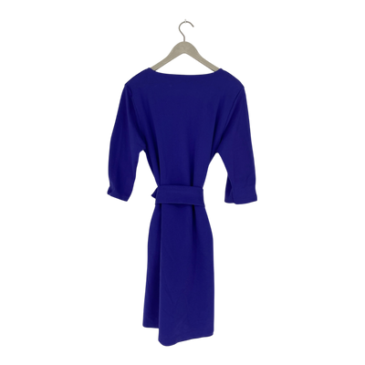 Aarre belted dress, royal blue | woman L