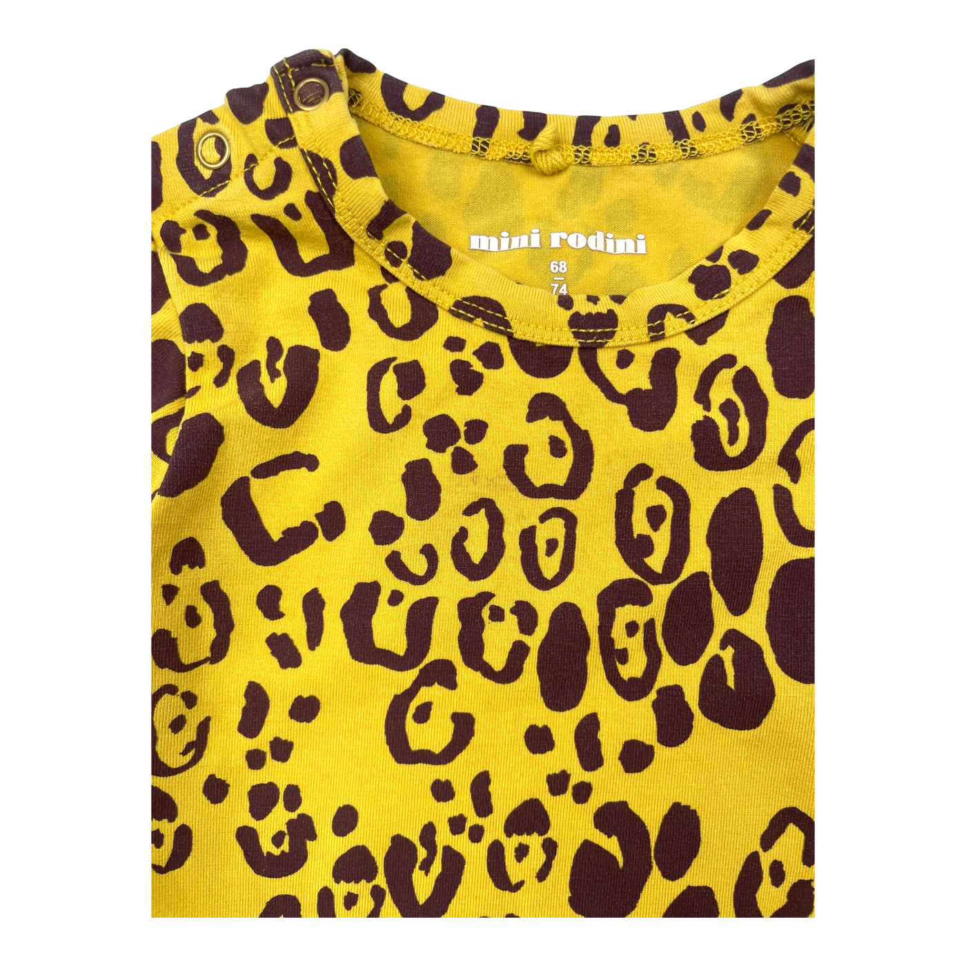 Mini Rodini body, leopard | 68/74cm