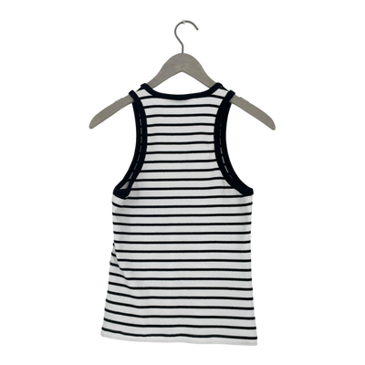 Riva Clothing rib tank, stripes | woman M
