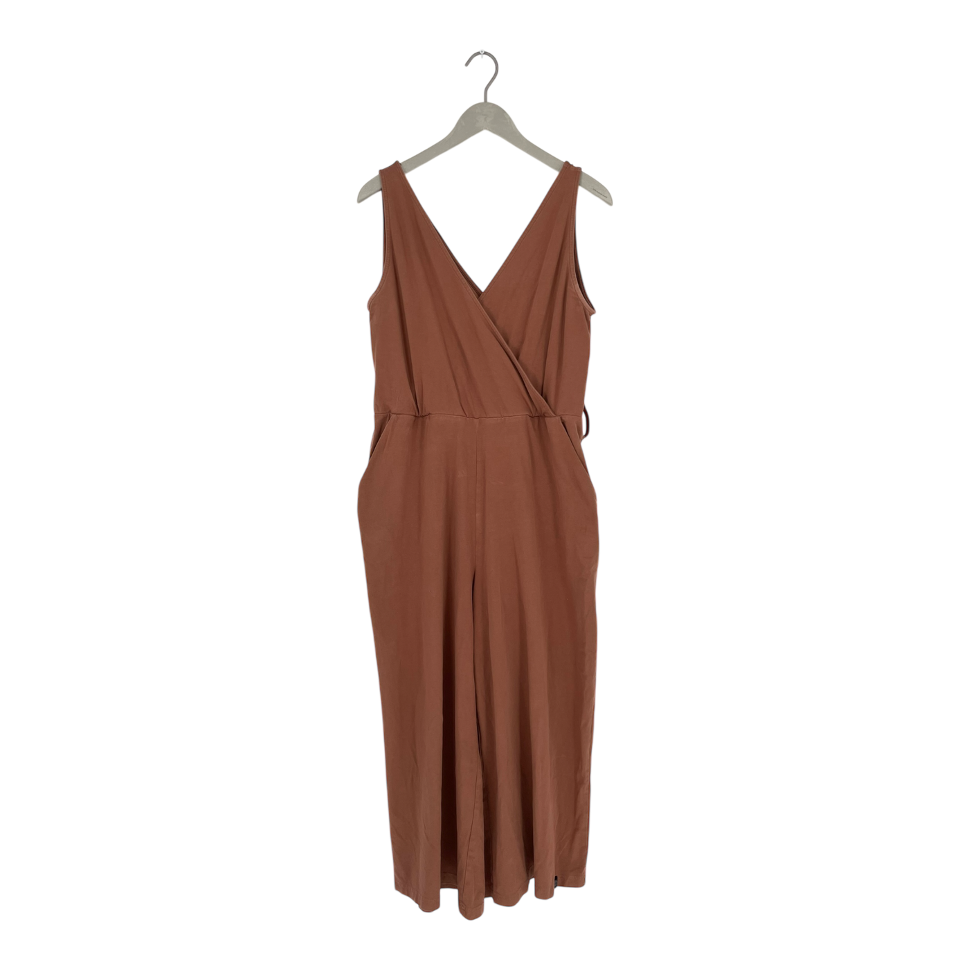 Kaiko wrap jumpsuit, caramel | woman L