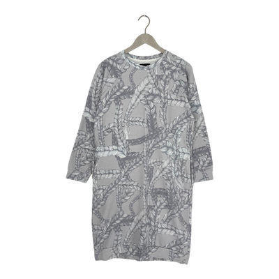 Vimma letti tricot dress, grey | woman onesize