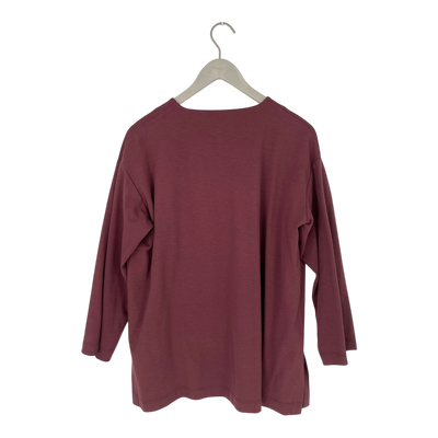 Falla vista cardigan, burgundy | woman S