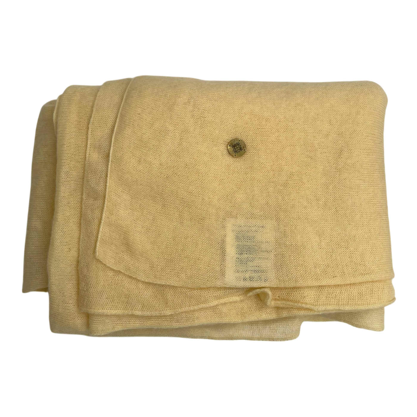 Kaiko cashmere scarf, light yellow | woman onesize