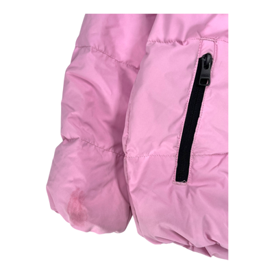 Reima paimio down winter jacket, light pink | 110cm