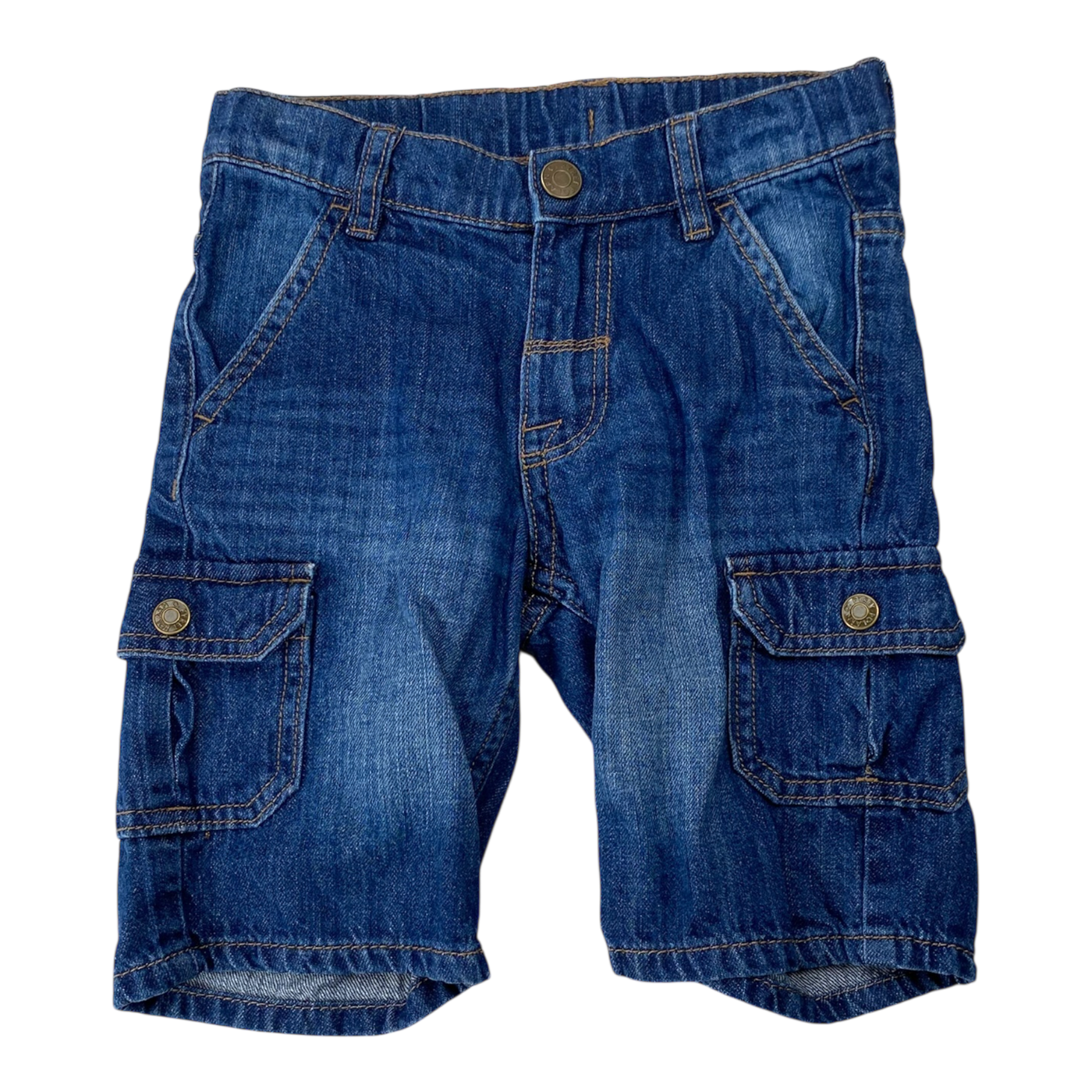 Polarn O. Pyret denim shorts, blue | 110cm