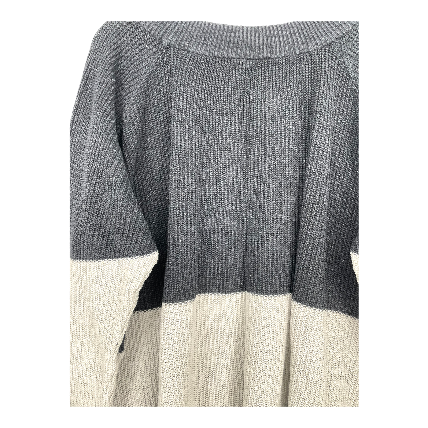 Papu patent knit dress, black/white | woman M/L