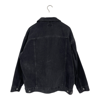 Nudie Jeans denim jacket, black | unisex L