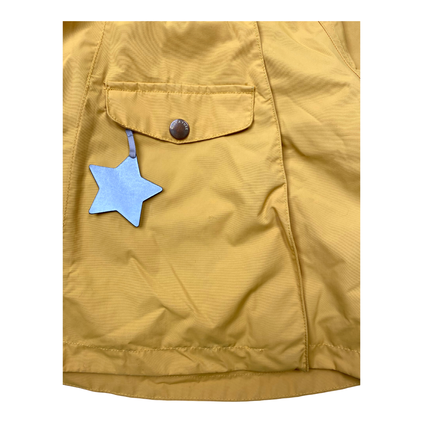 Mini A Ture matwai spring anorak, yellow | 80cm