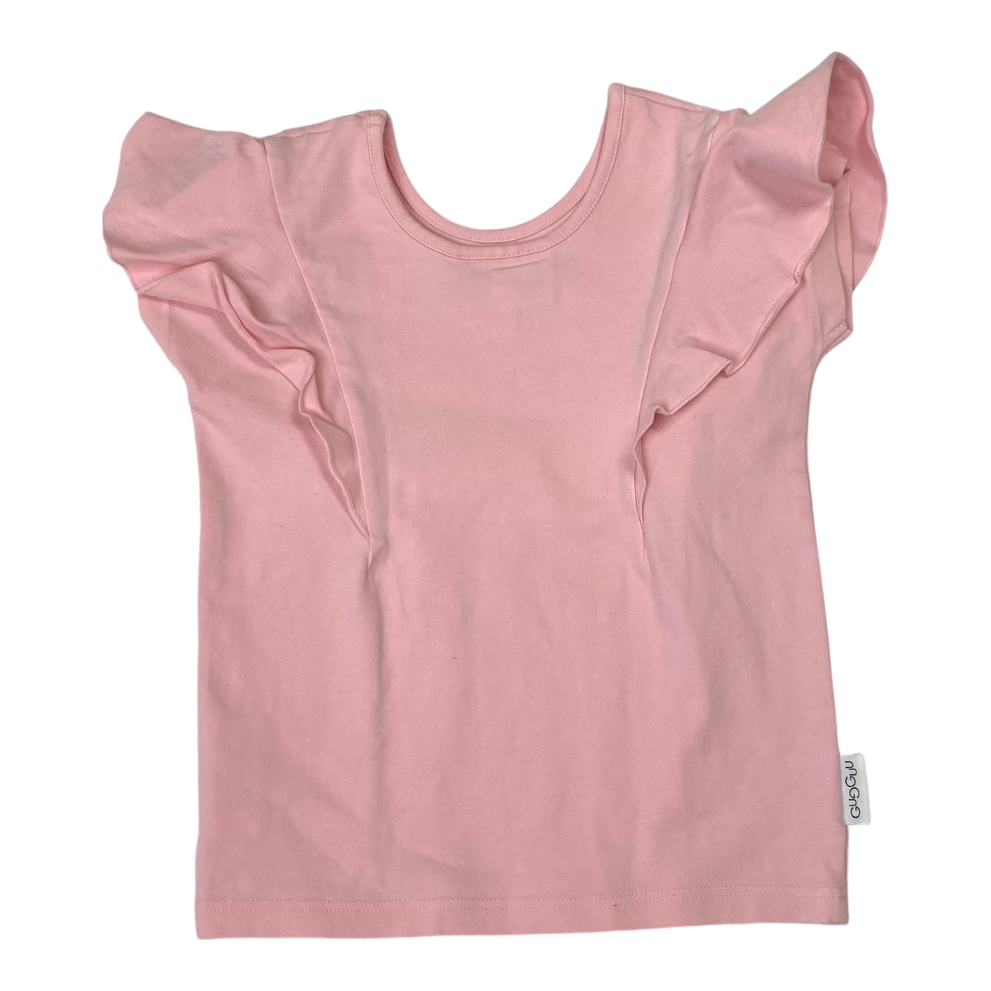 Gugguu frill t-shirt, pink | 86cm