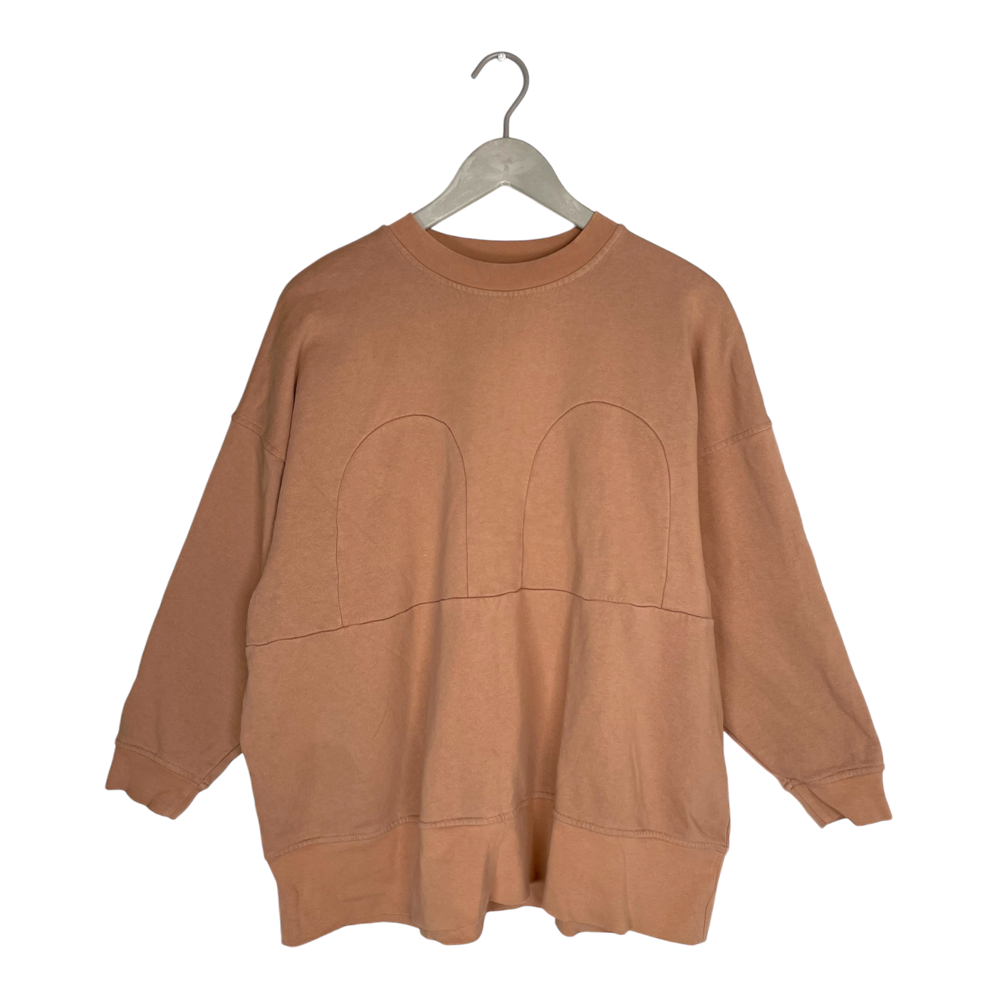 R/H Studio mickey sweater, caramel brown | woman S