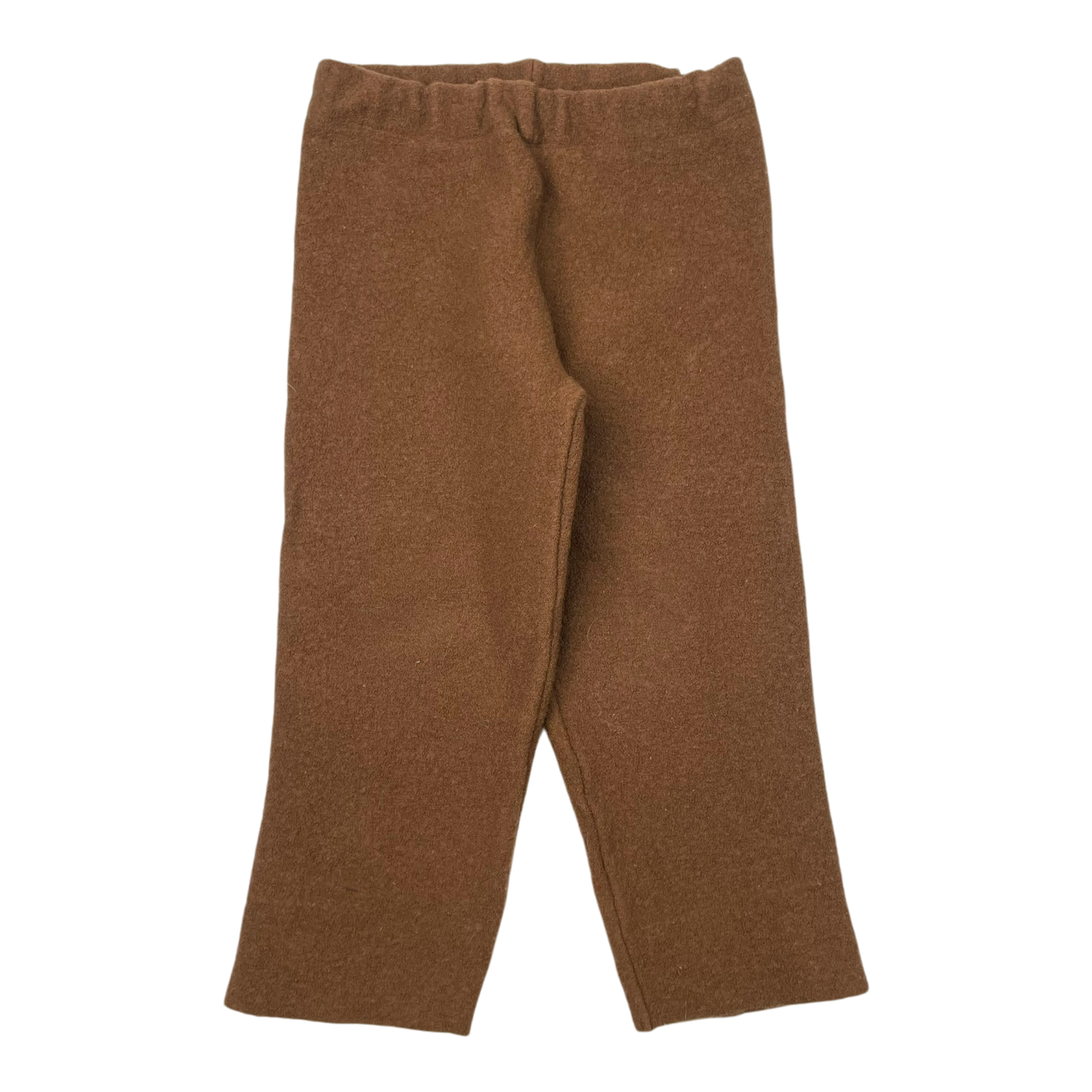 Mainio boiled wool pants, golden brown | 110/116cm