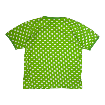 Marimekko dots t-shirt, green | 140cm