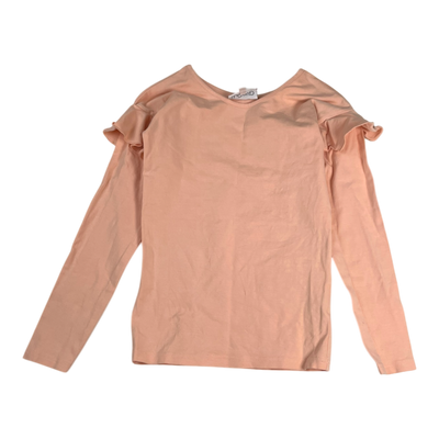 Gugguu frill shirt, pink | 128cm