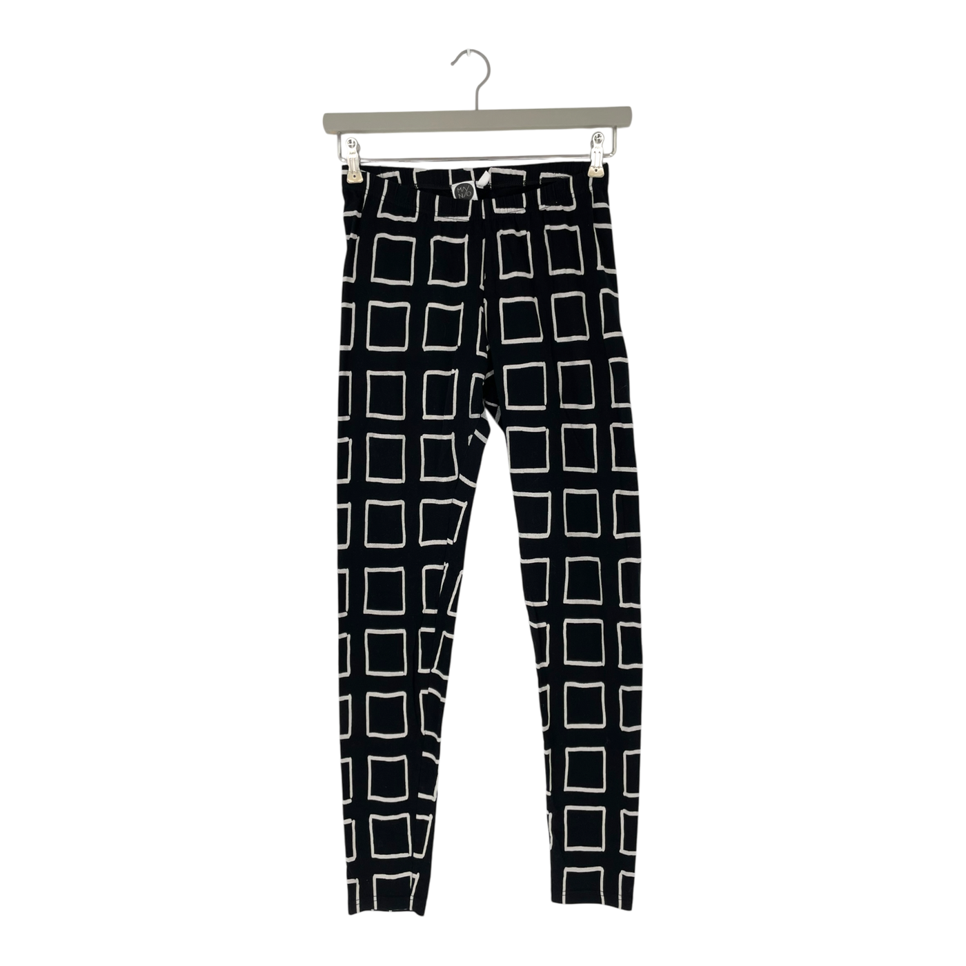 Mainio leggings, black & white | woman L/XL