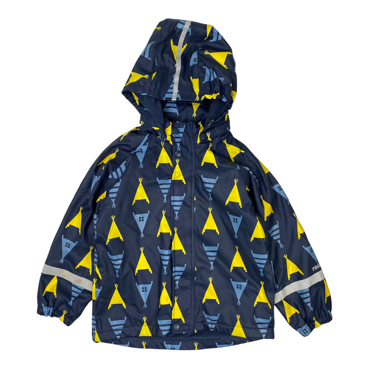 Reima koski rain jacket, navy blue | 116cm