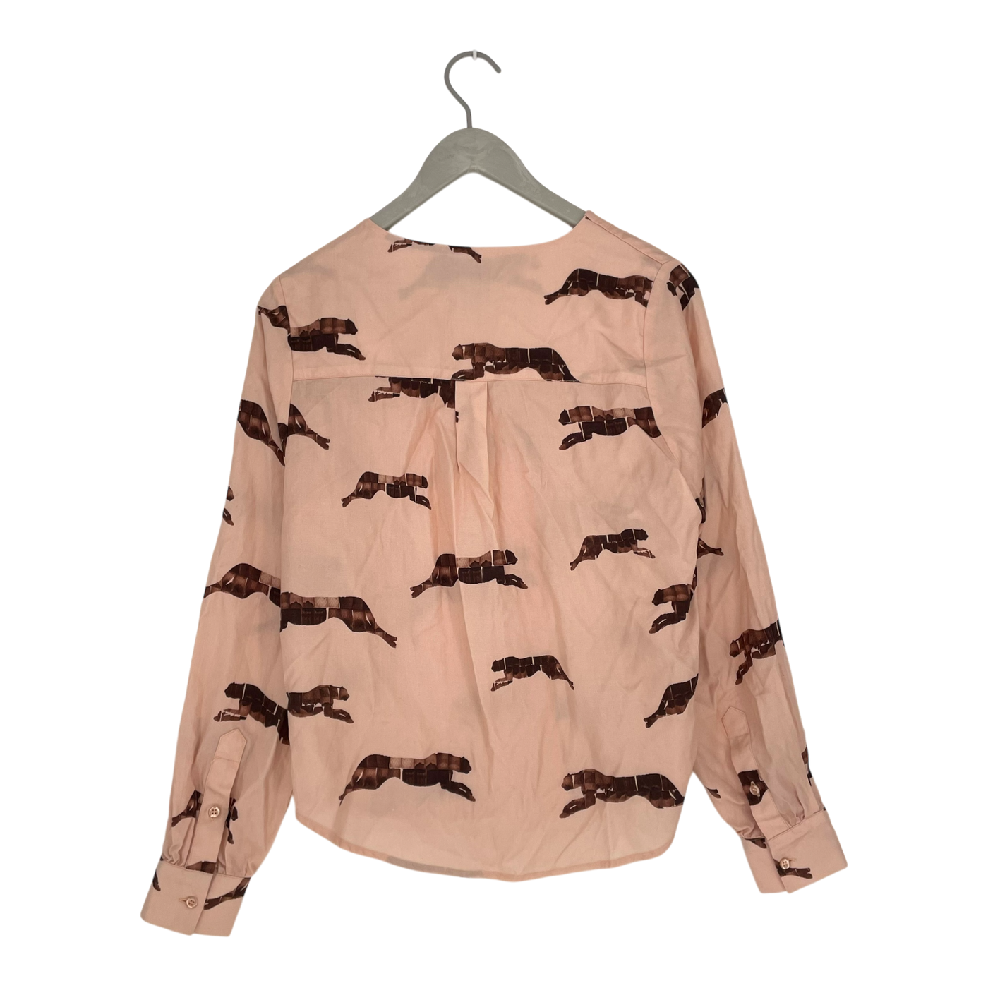 Kaiko woven blouse, panther | woman S