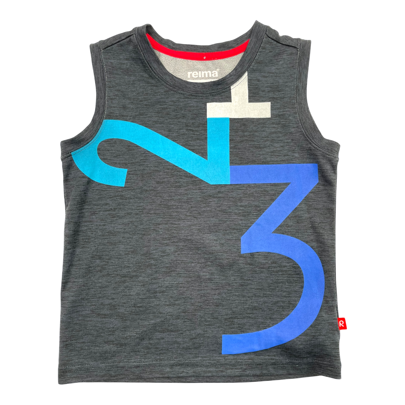 Reima flod top, numbers | 110cm