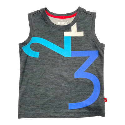 Reima flod top, numbers | 110cm