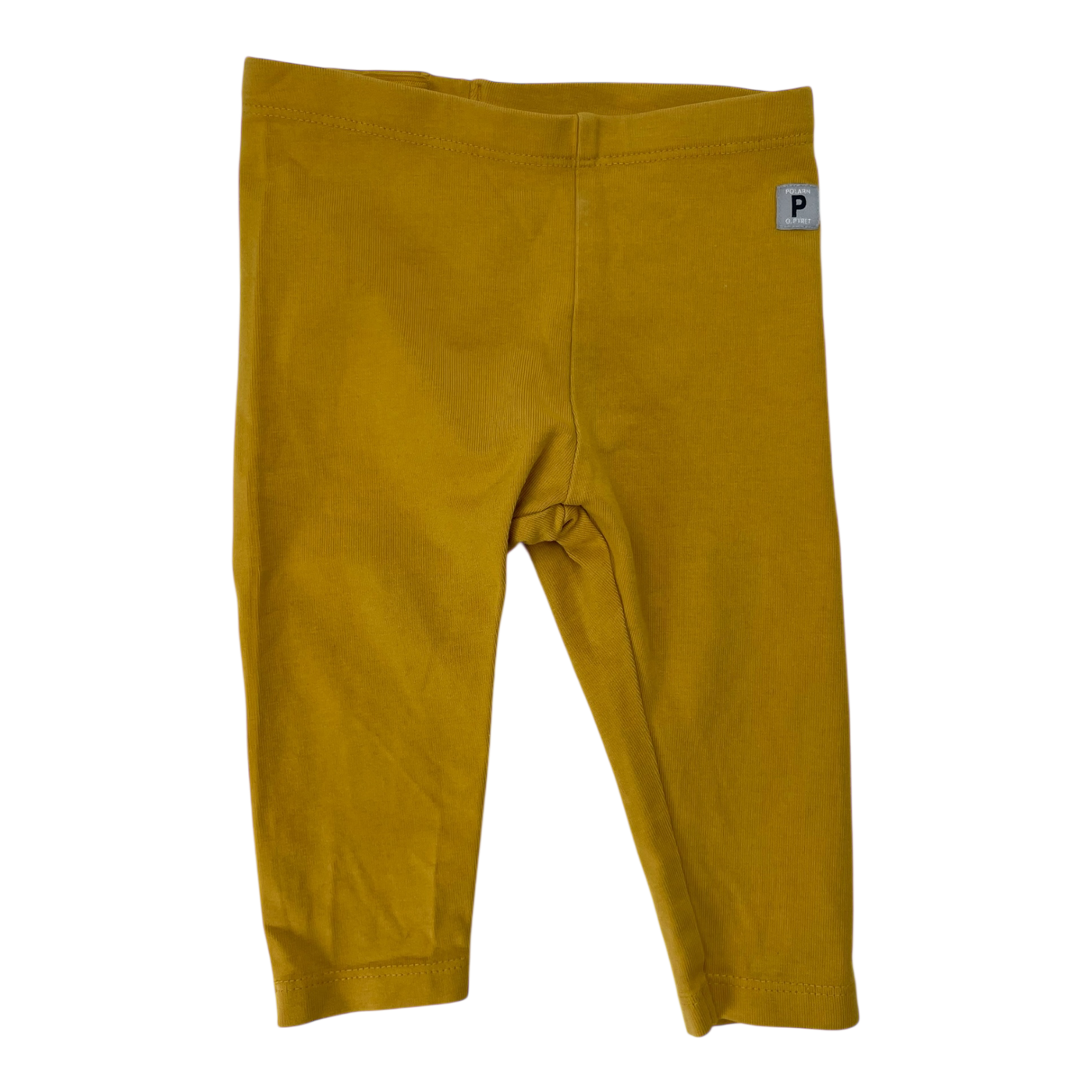 Polarn O. Pyret leggings, mustard yellow | 68cm