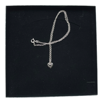 Kalevala Koru talon sydän necklace, silver