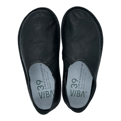 VIBAe Zuma leather shoes, preto black | 39