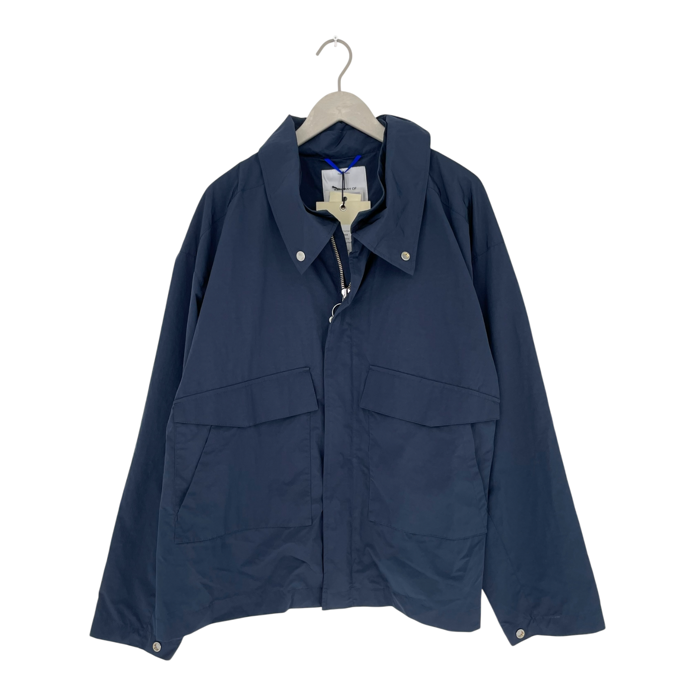 Embassy of Bricks and Logs wando short parka, faded navy | unisex L