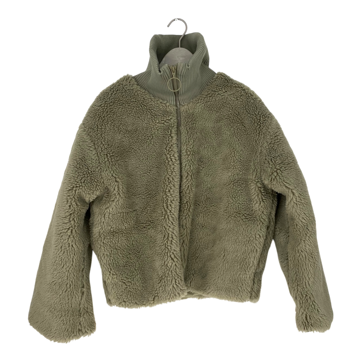 Embassy of Bricks and Logs korsika teddy bomber, tea green | unisex S